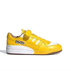 adidas Men's Yellow and White M&M's Sneakers